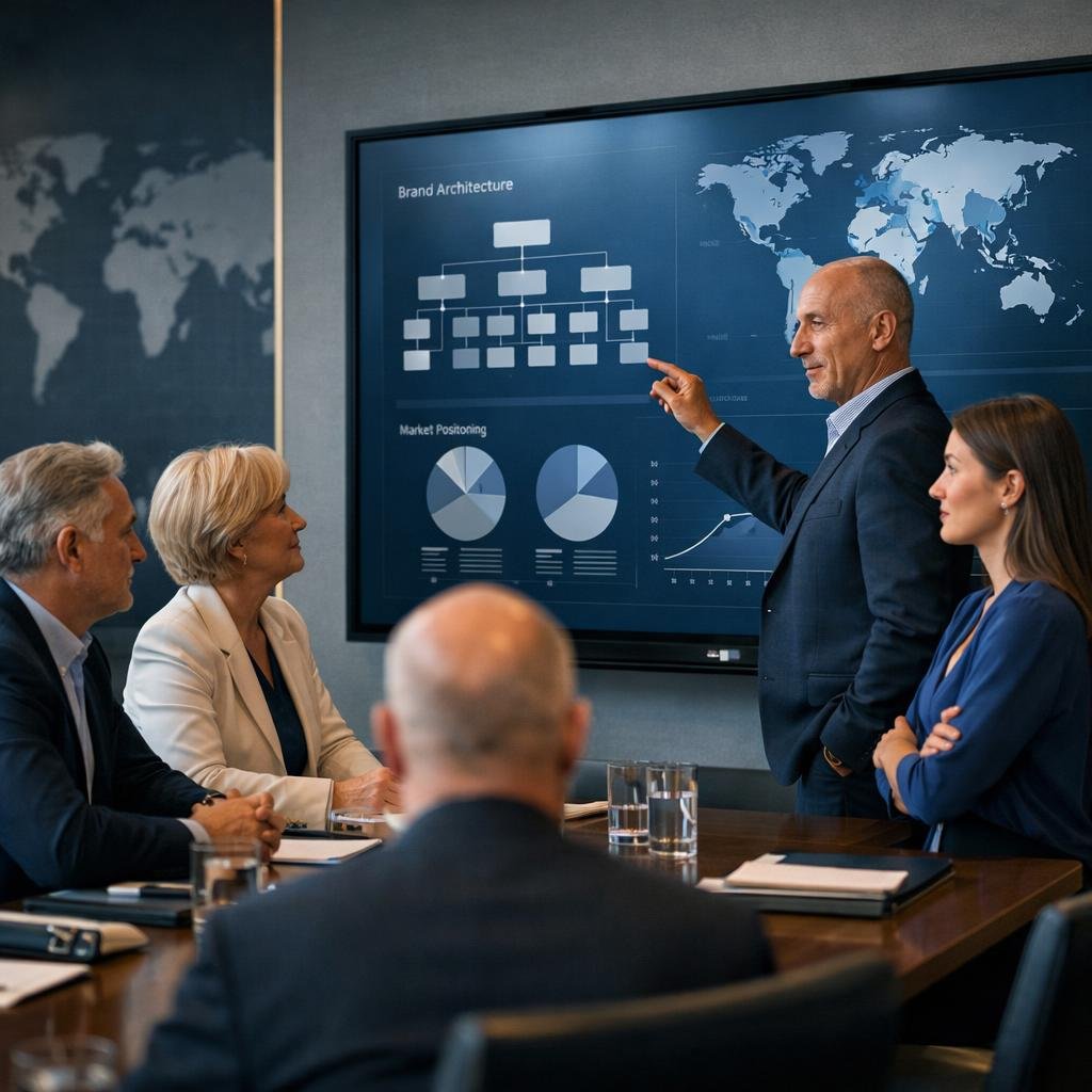 Strategic collaboration with brand and organizational leaders focused on marketing strategy, brand positioning, and long-term business growth.